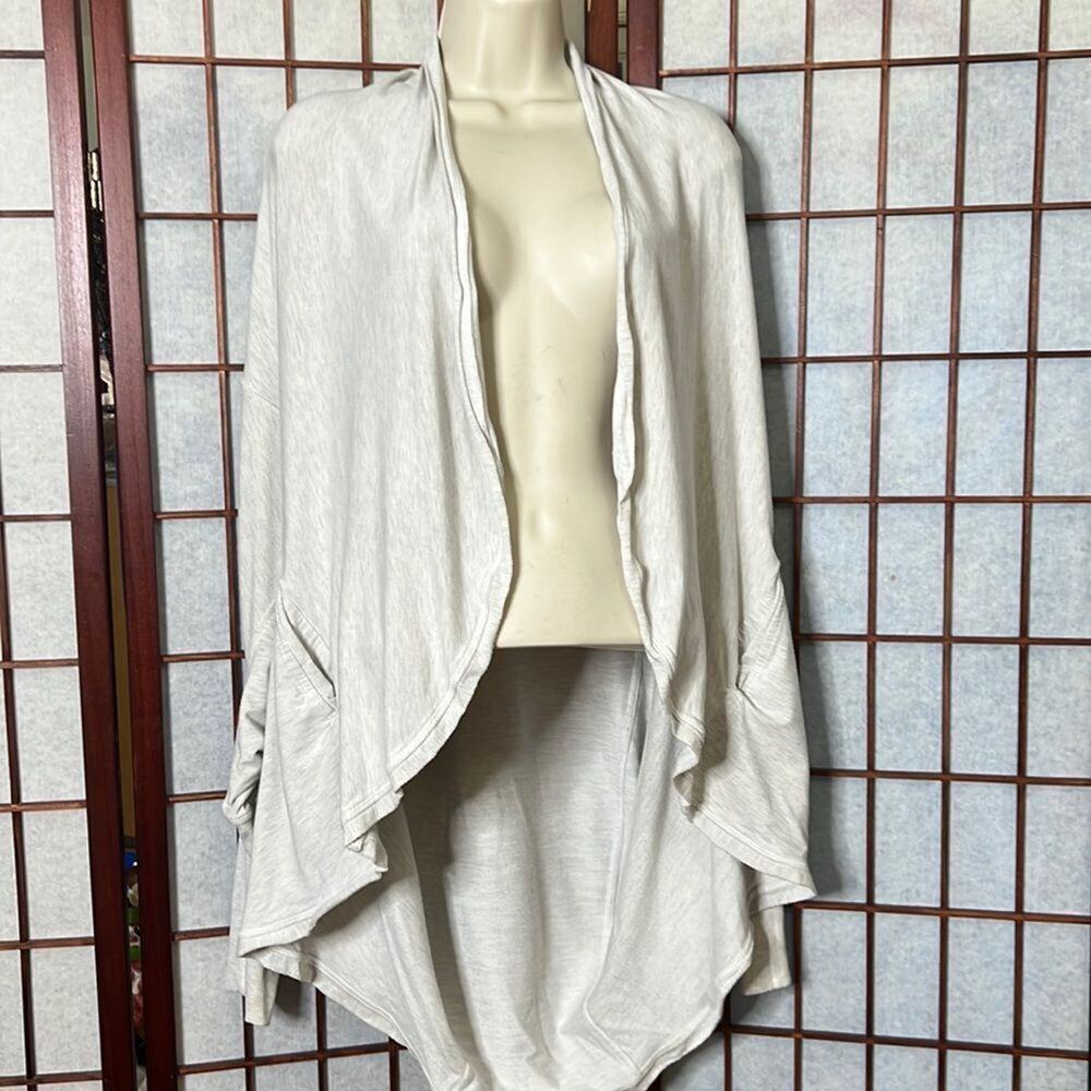 LULULEMON ATHLETICA MODAL BLEND CARDIGAN SWEATER